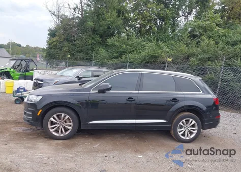 2018 Audi Q7 3.0T Premium from USA, damaged, VIN WA1LAAF71JD019102
